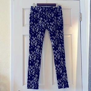 rag & bone size 27 skinny cords ~ IKAT pattern